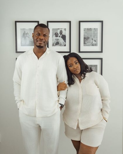 Ivory Harmony Couple Outfit